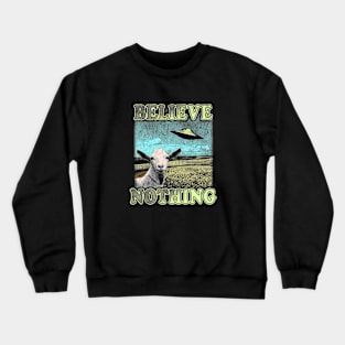 Believe Nothing Crewneck Sweatshirt